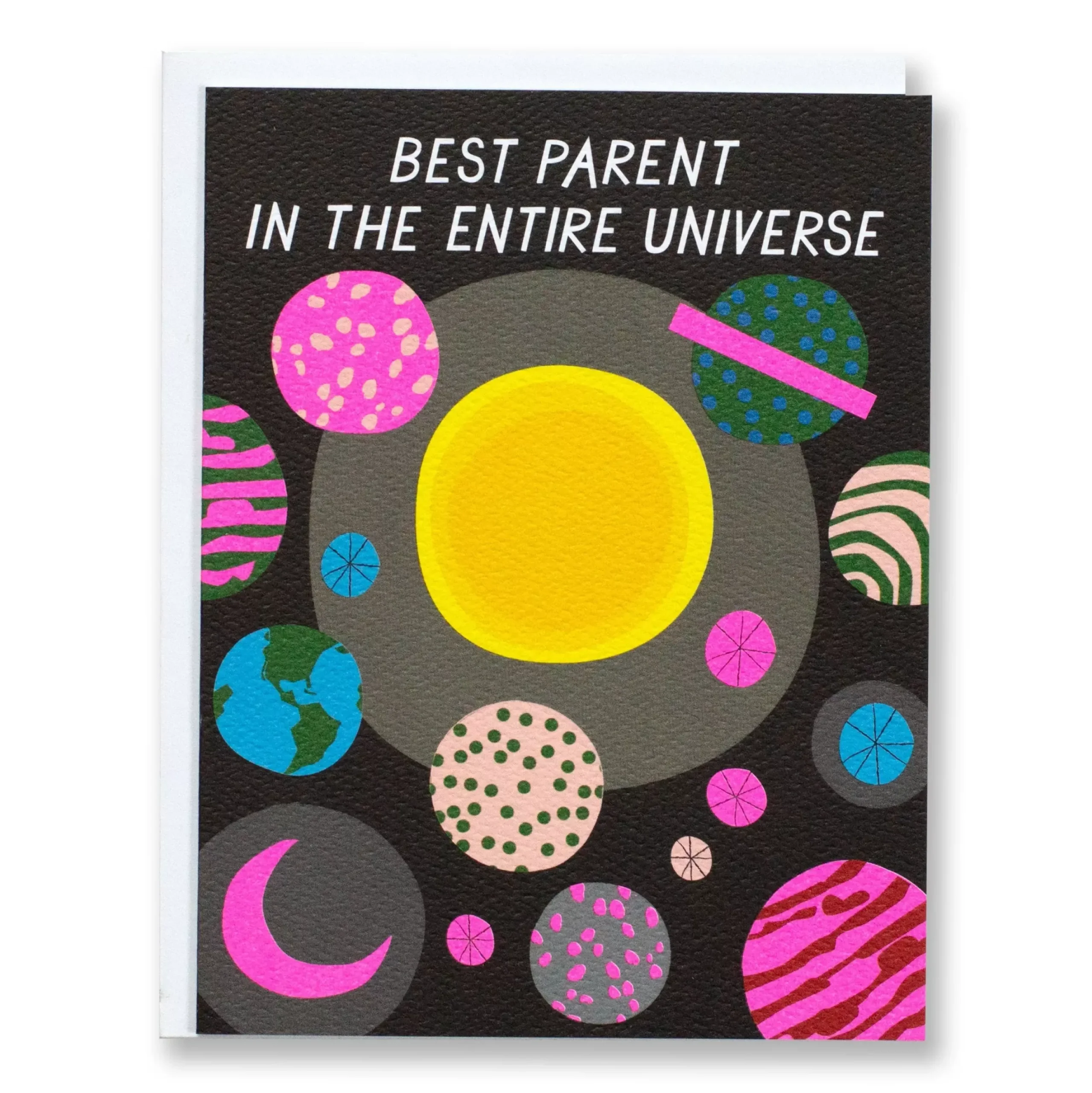 Outlet Best Parent In The Entire Universe Note Card Dad & Mom