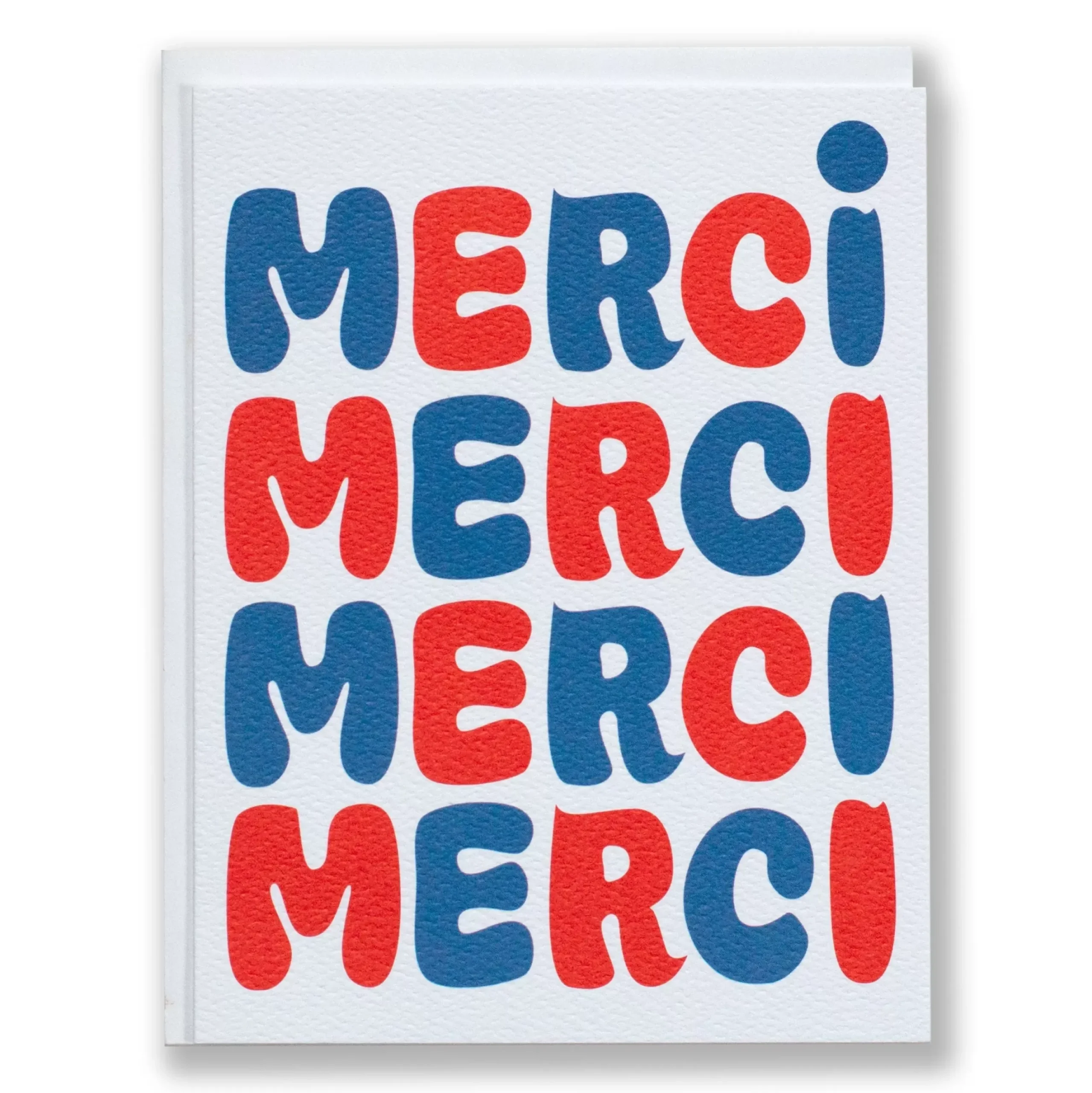 Best Bubble Merci Note Card Thank You