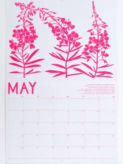 Fashion 2024 Calendar - Pollinator Plants! Calendar