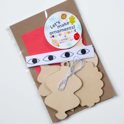 Store Collage Collage Collaboration Wooden Ornaments Kit Gift Tags