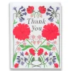 New Double Vision Floral Thank You Thank You