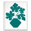 Discount Ficus Vase Screen Print Small