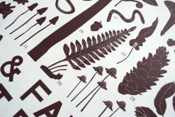 Clearance Flora & Fauna: Forest Floor Screeprint Science And Nature