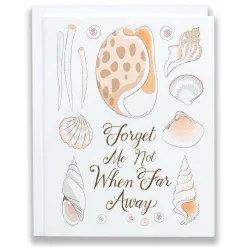 Cheap Forget Me Not When Far Away - Sailors' Note Card - Anniversary Or Love Valentines