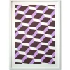 Flash Sale Geometrics Chocolate And Lilac Signed Screen Print Large
