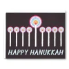 Best Sale Happy Hanukkah Note Card With Menorah For Festival Of Lights Holiday