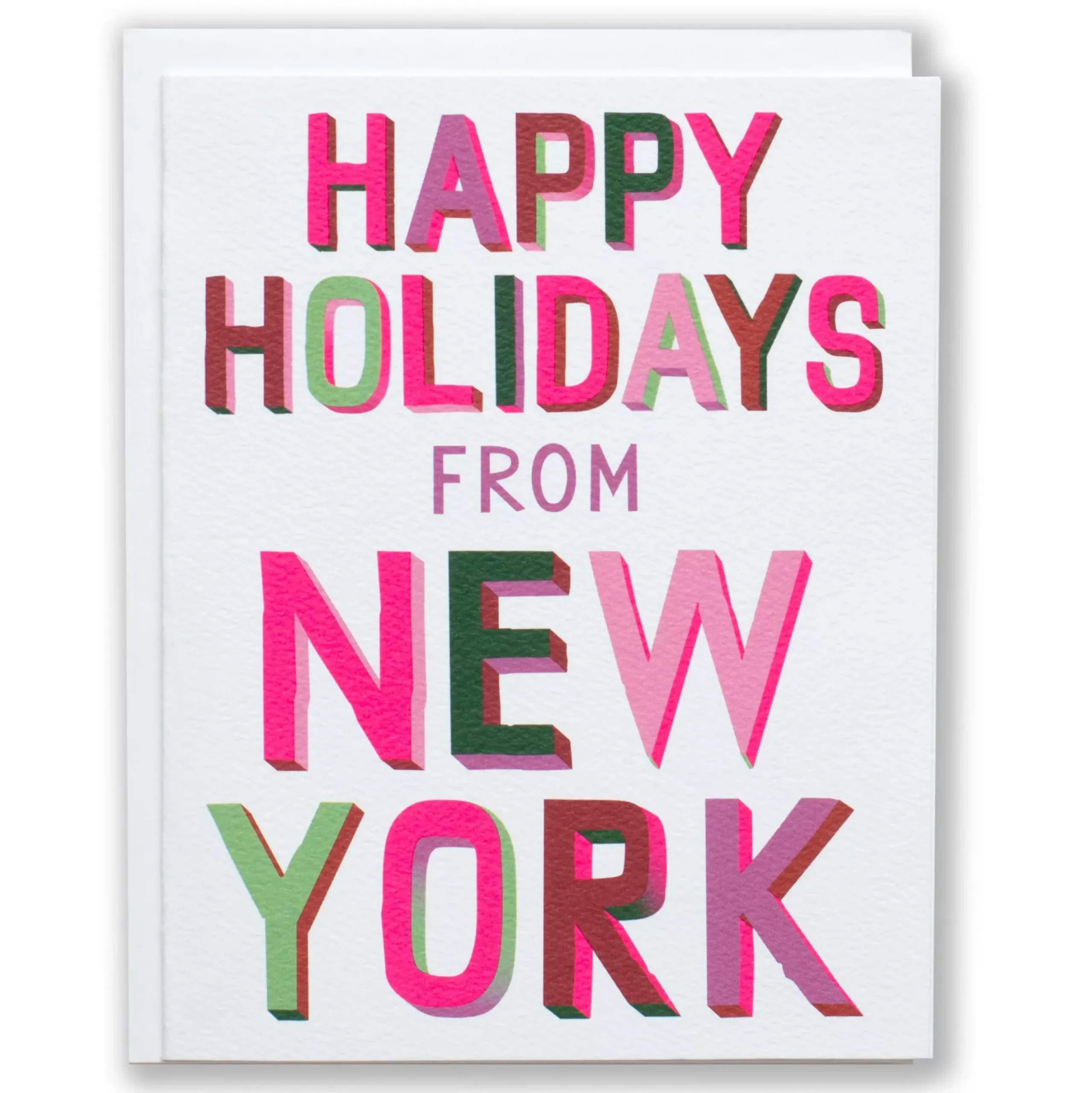 Discount Happy Holidays From New York - Holiday Note Card Holiday