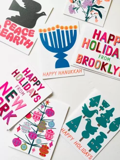 Discount Happy Holidays From New York - Holiday Note Card Holiday