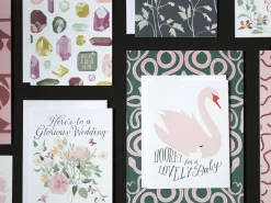 Discount Hooray For A Lovely Baby - Mother Swan And Cygnet Note Card Baby