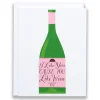 Clearance I Like You 'Cause You Like Wine Note Card Image Only (All Occasion)