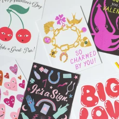 Hot It's A Sign Note Card Valentines
