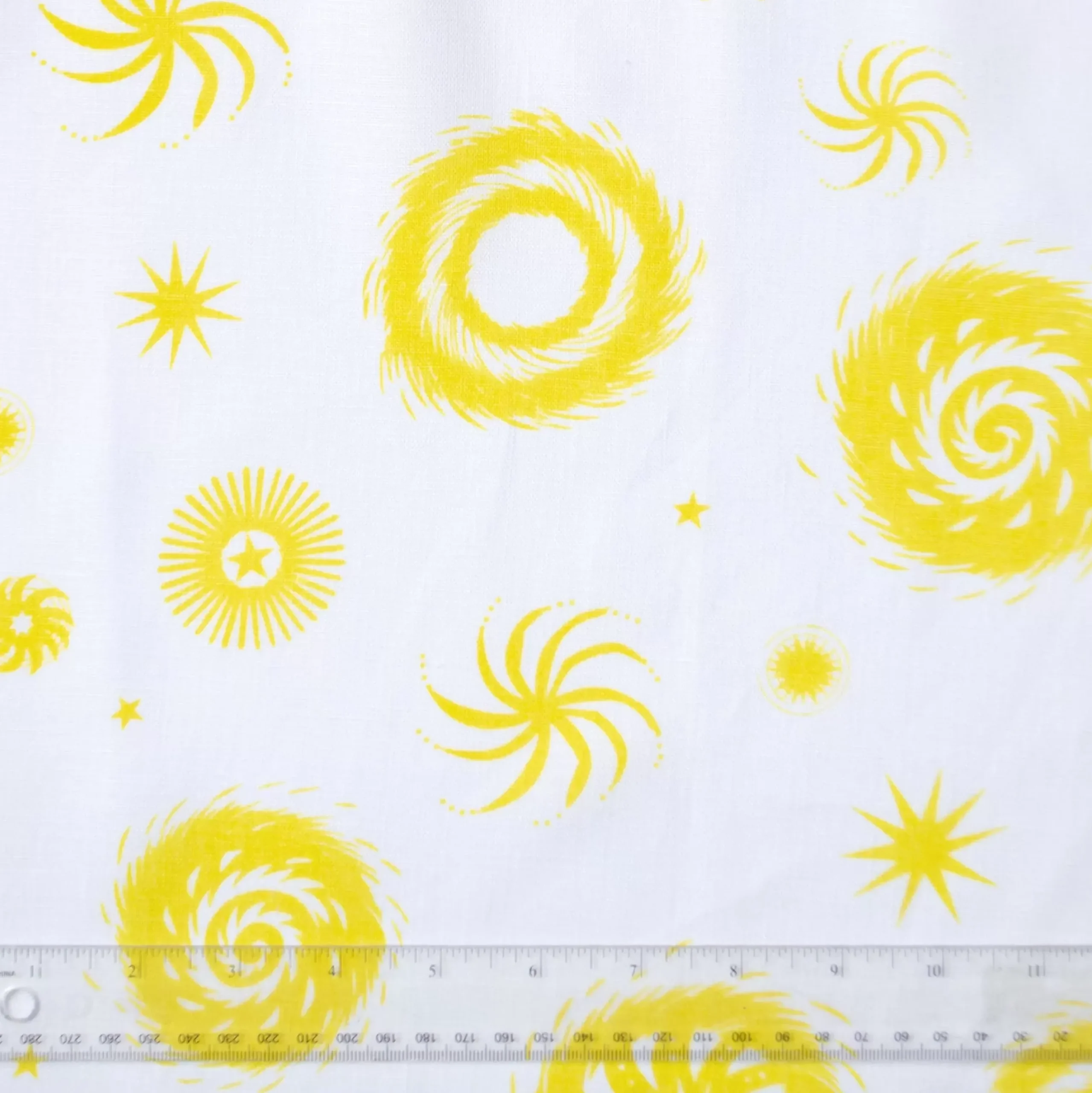 Store Lemon Yellow On White Fireworks All-Linen Pillow Cover Pillows