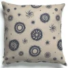 Store Navy On Natural Fireworks Cushion Cover Pillows