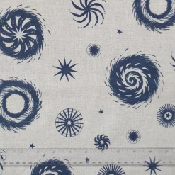 Store Navy On Natural Fireworks Cushion Cover Pillows