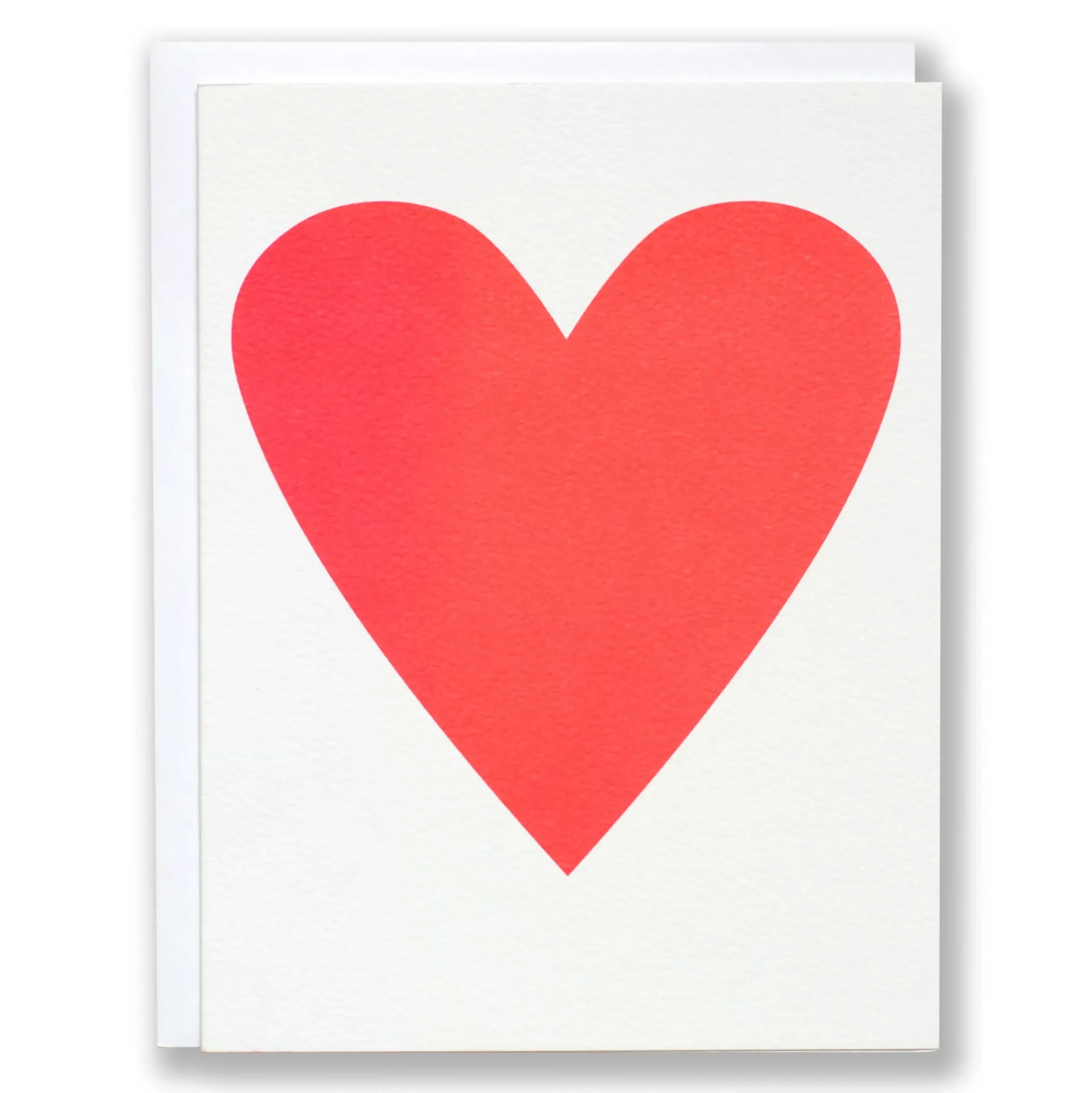 Store Neon Pink Heart Card Image Only (All Occasion)