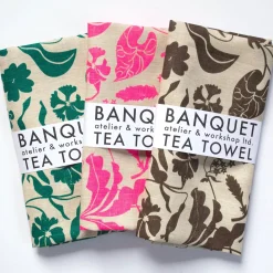 Online Neon Pink Wildflowers Linen Napkins Napkins