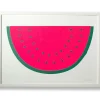 Fashion Screen Print - Neon Watermelon Large