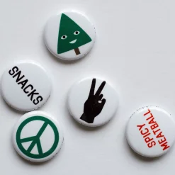 Sale Snacks 1" Button Pins & Buttons