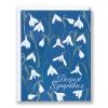 Sale Snowdrops Sympathies Note Card Sympathy