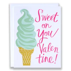 Cheap Sweet On You Valentine - Note Card For Valentine's Day Valentines