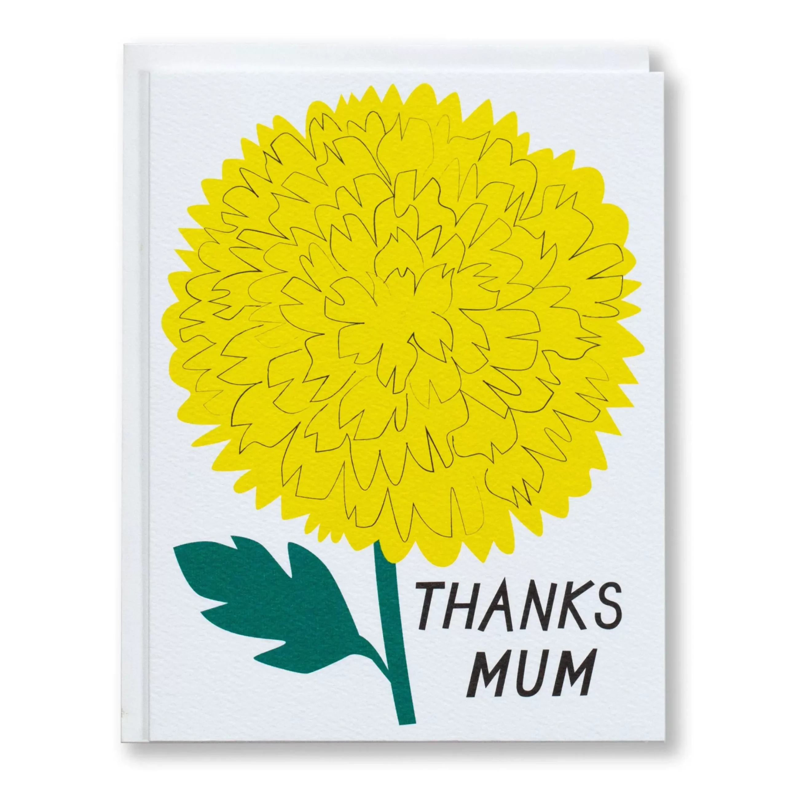 Best Sale Thanks Mum Chrysanthemum Card Thank You