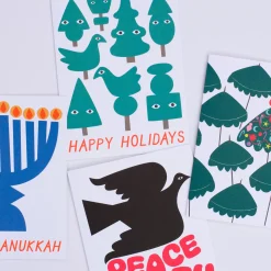 Clearance Topiary Holiday Card Holiday