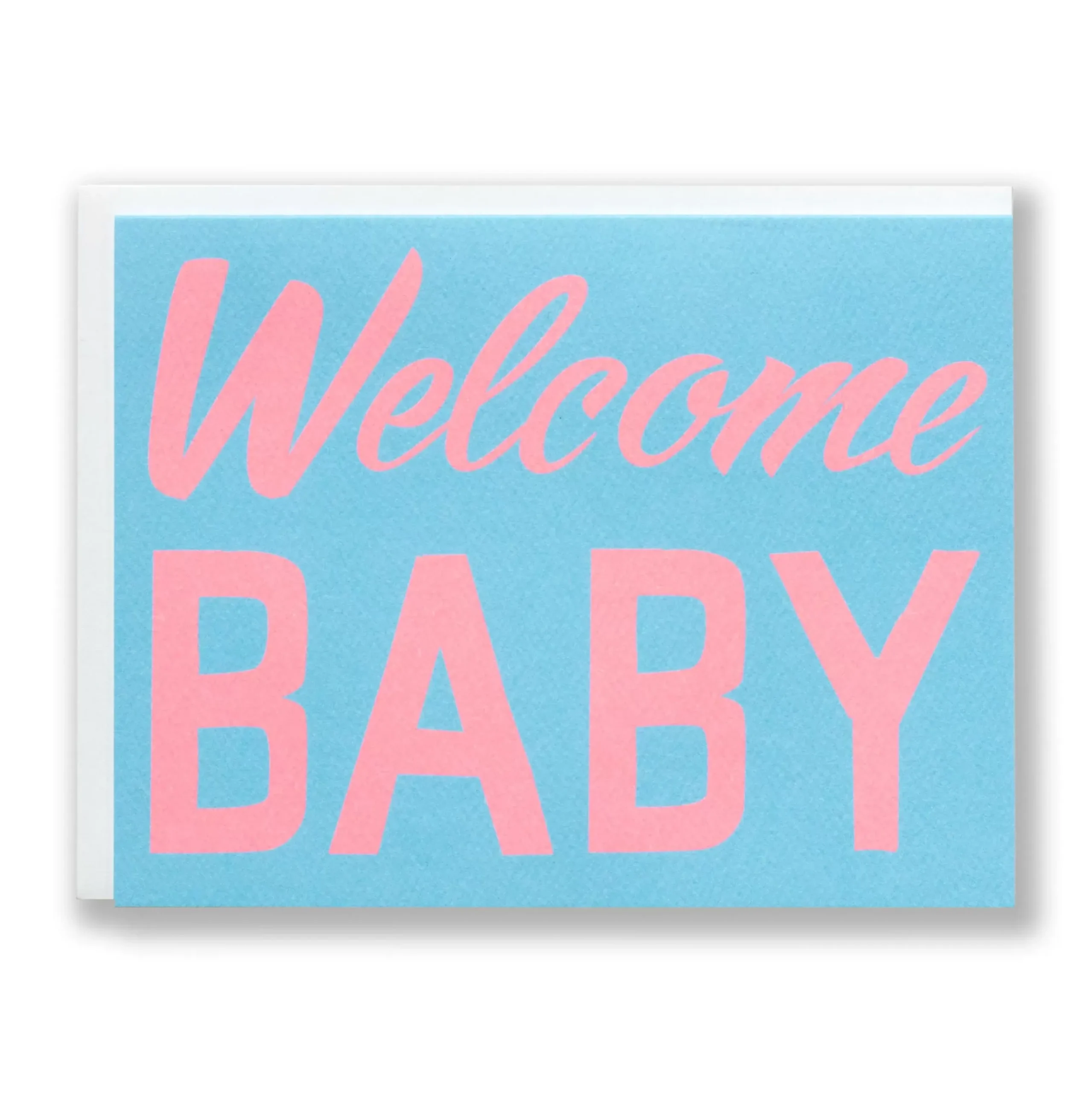 Clearance Welcome Baby Card Baby
