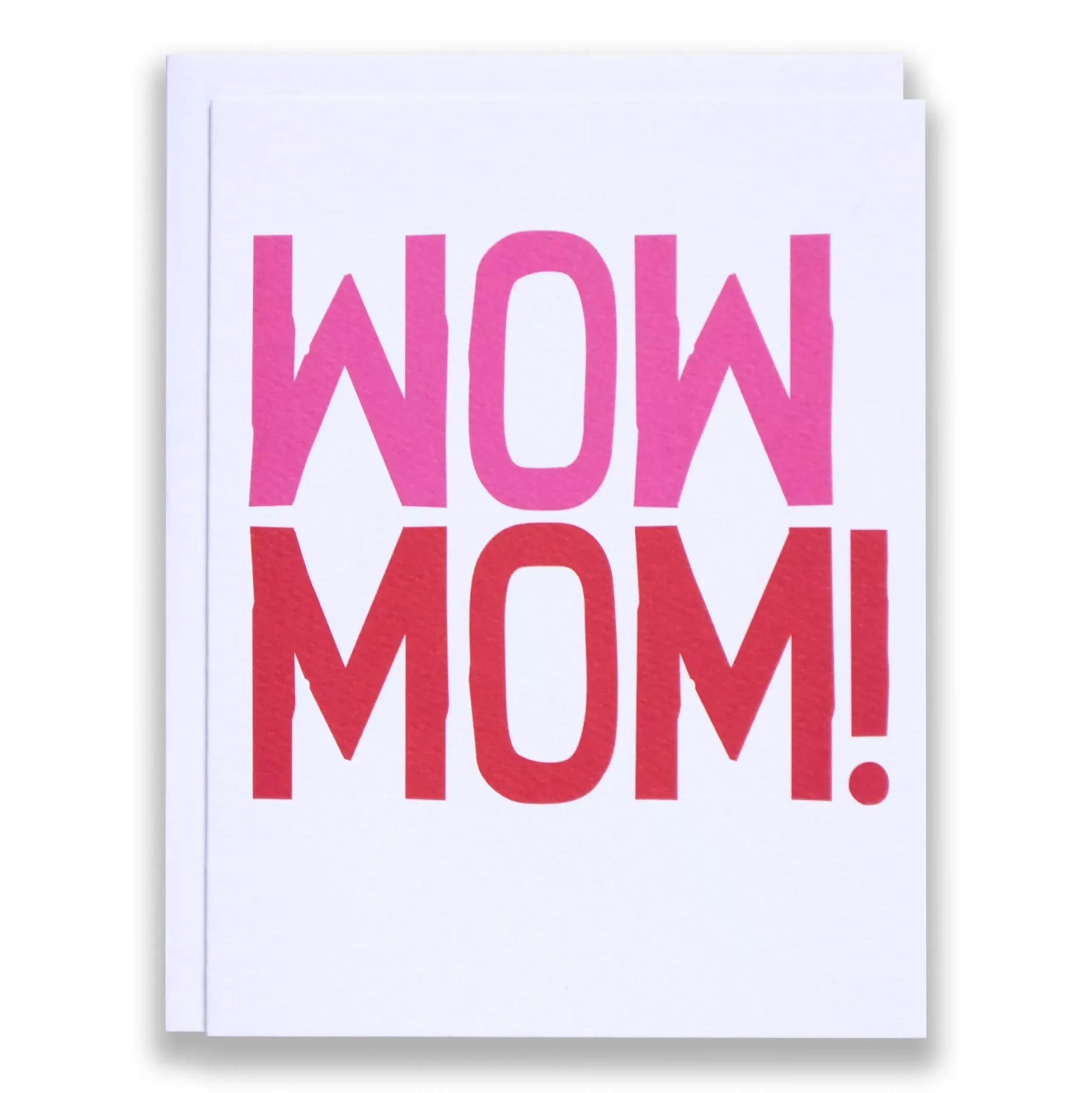 Clearance Wow Mom! Mothers Day Note Card Baby