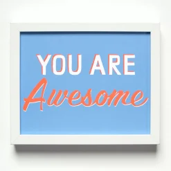 Cheap You Are Awesome Affirmation Print Affirmation