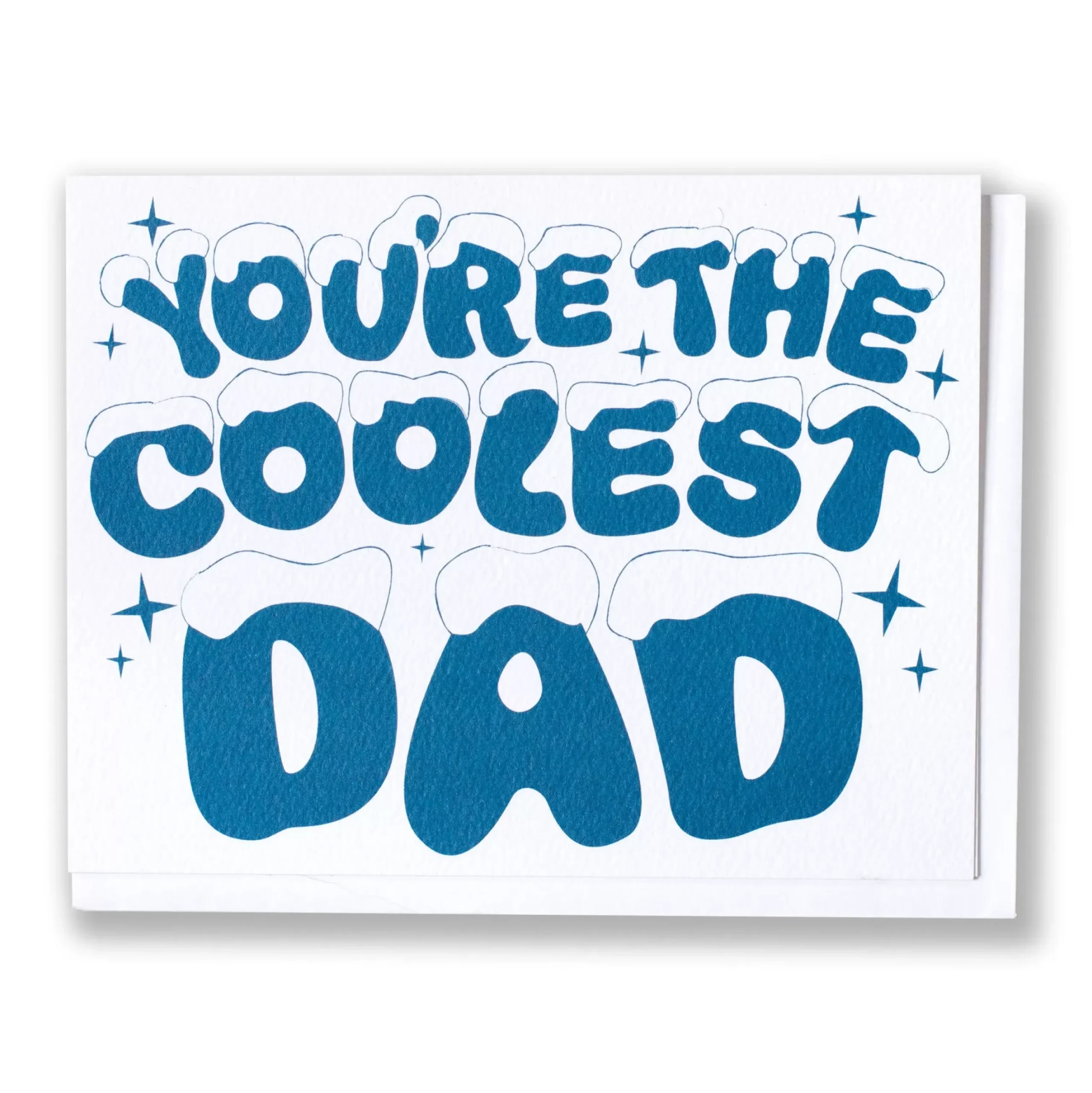 Hot You'Re The Coolest Dad - Note Card Dad & Mom